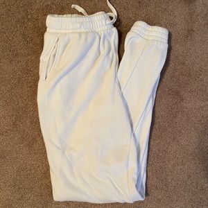 White Brandy Melville Sweatpants